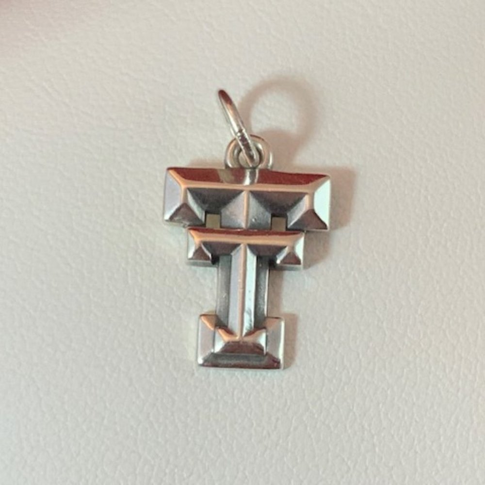 James Avery Sterling Silver Texas Tech Charm